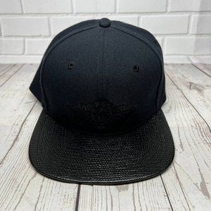 Air Jordan Wings All Black Jumpman‎ Hat Snapback Cap Men